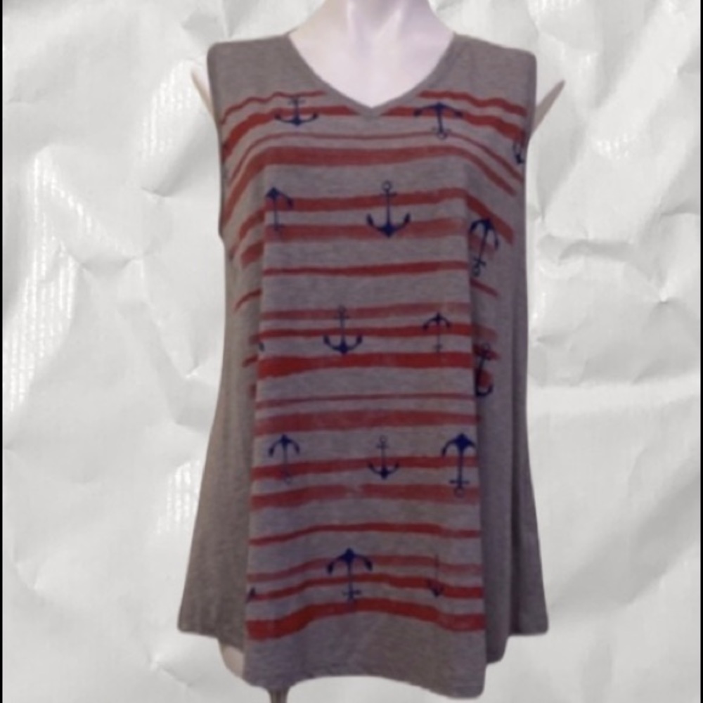 Morgan Taylor Anchor & Stripes Shirt